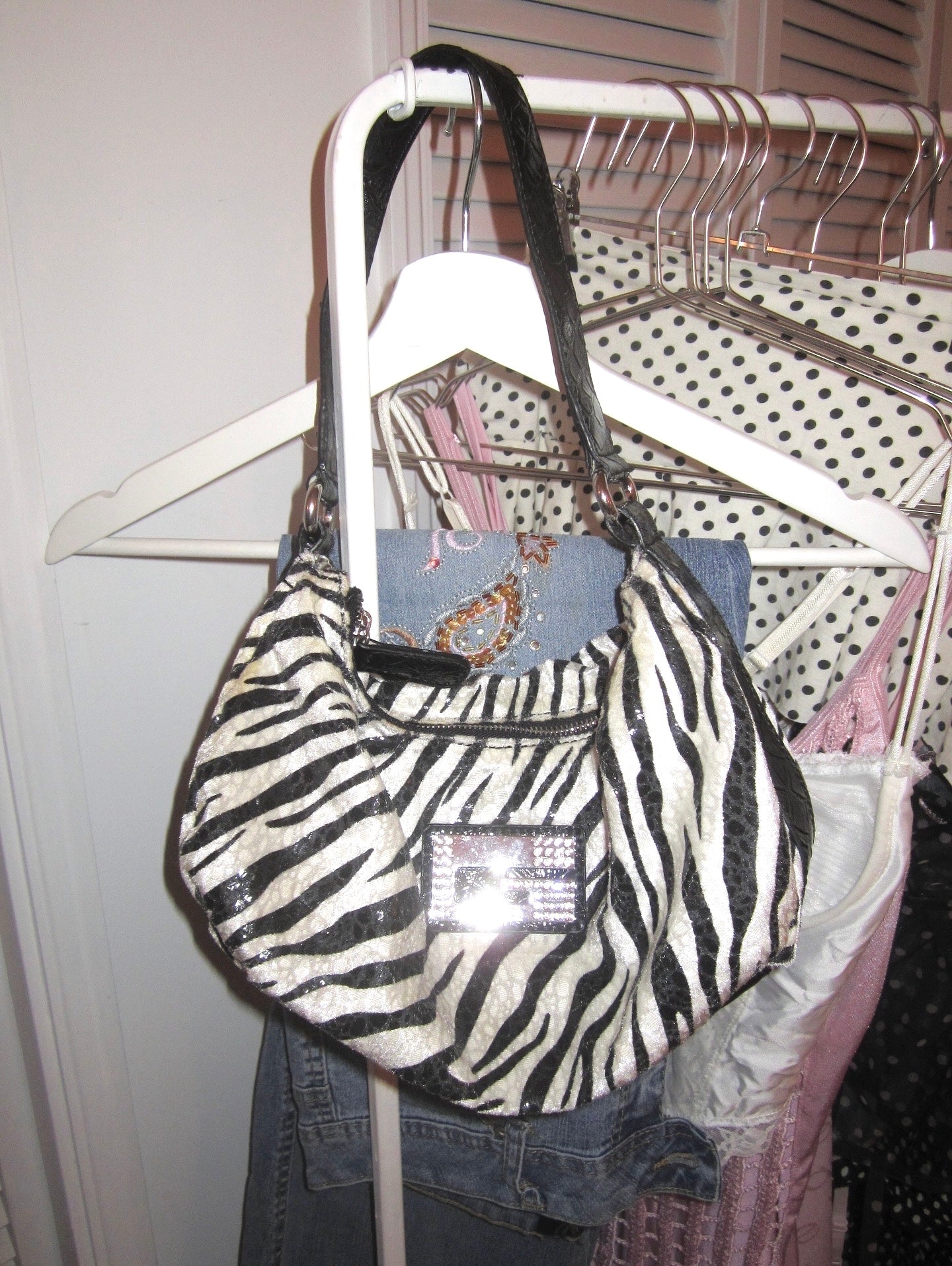 00s guess zebra bag