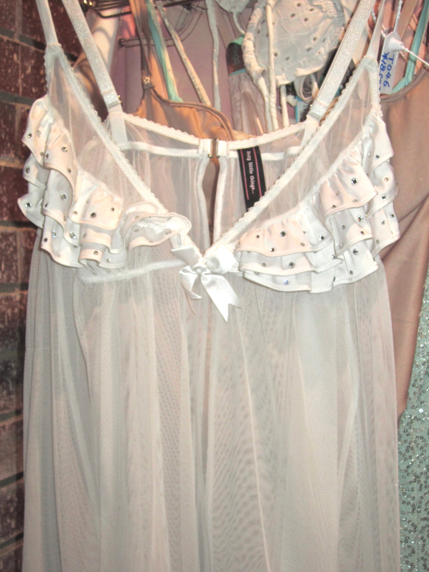 00s VS ruffle stone babydoll