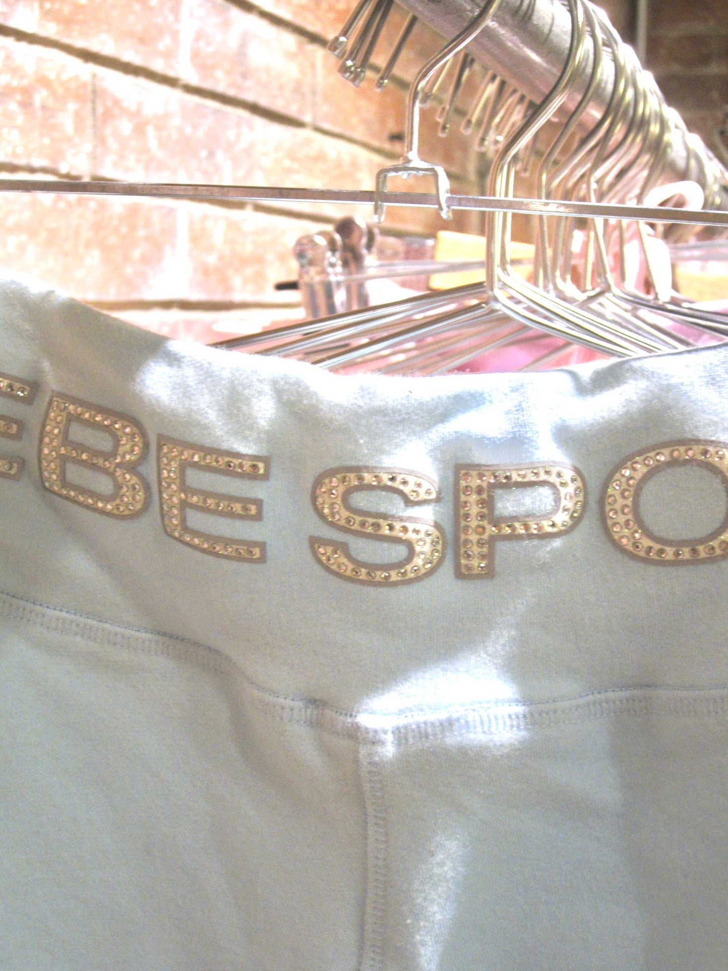 00s Bebe sport baby blue sweat pants