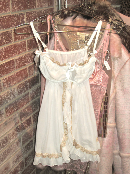 00s VS ruffle ribbon babydoll
