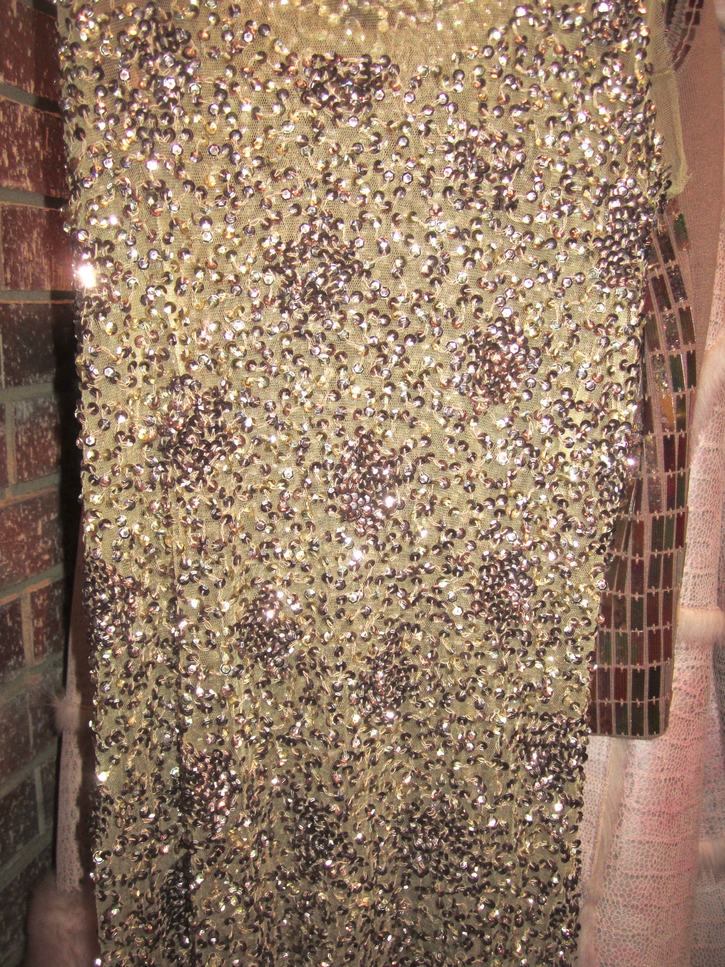 00s Ibiza party sequin dress