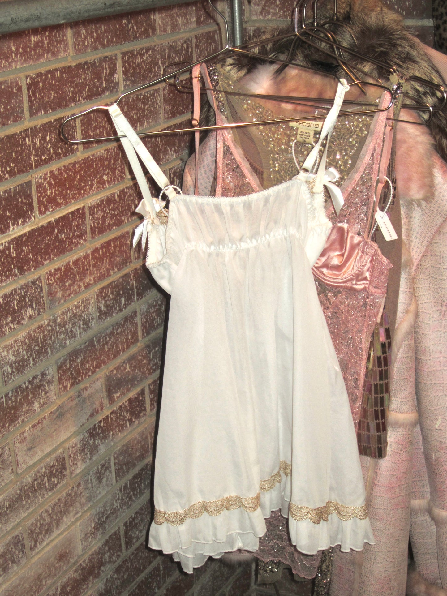 00s VS ruffle ribbon babydoll