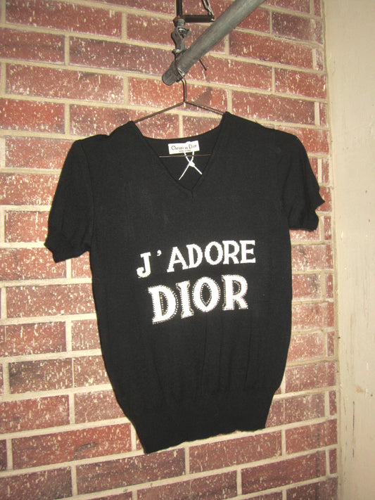 00s vintage Dior knit
