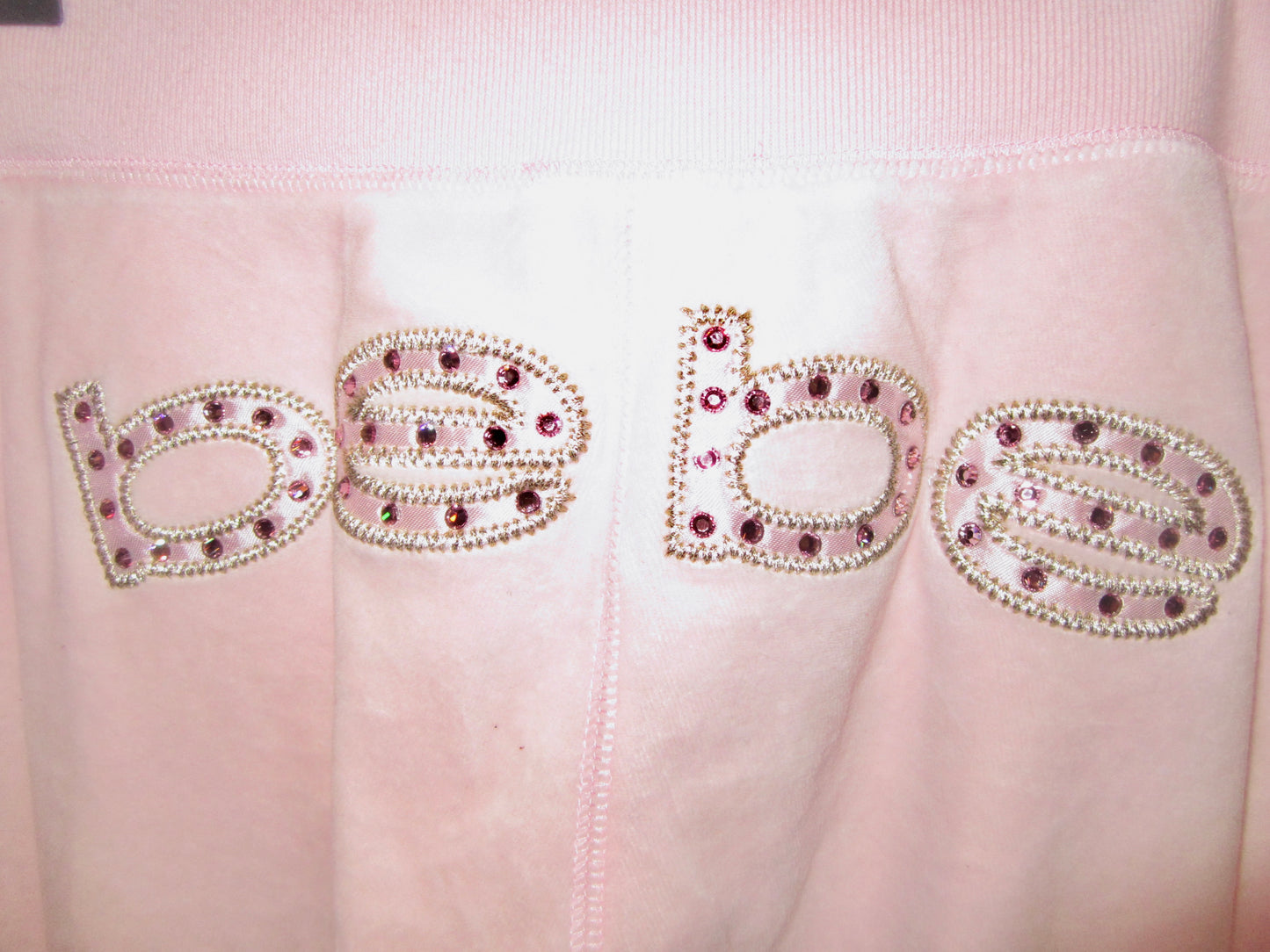 00s bebe powder pink room pants