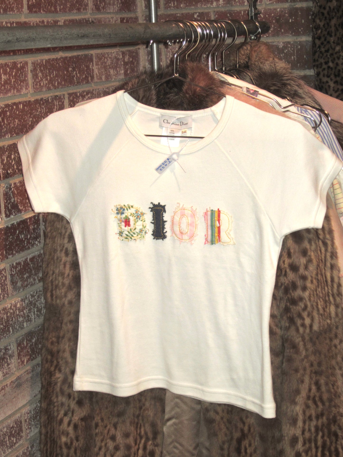 Vintage Dior patchwork tee