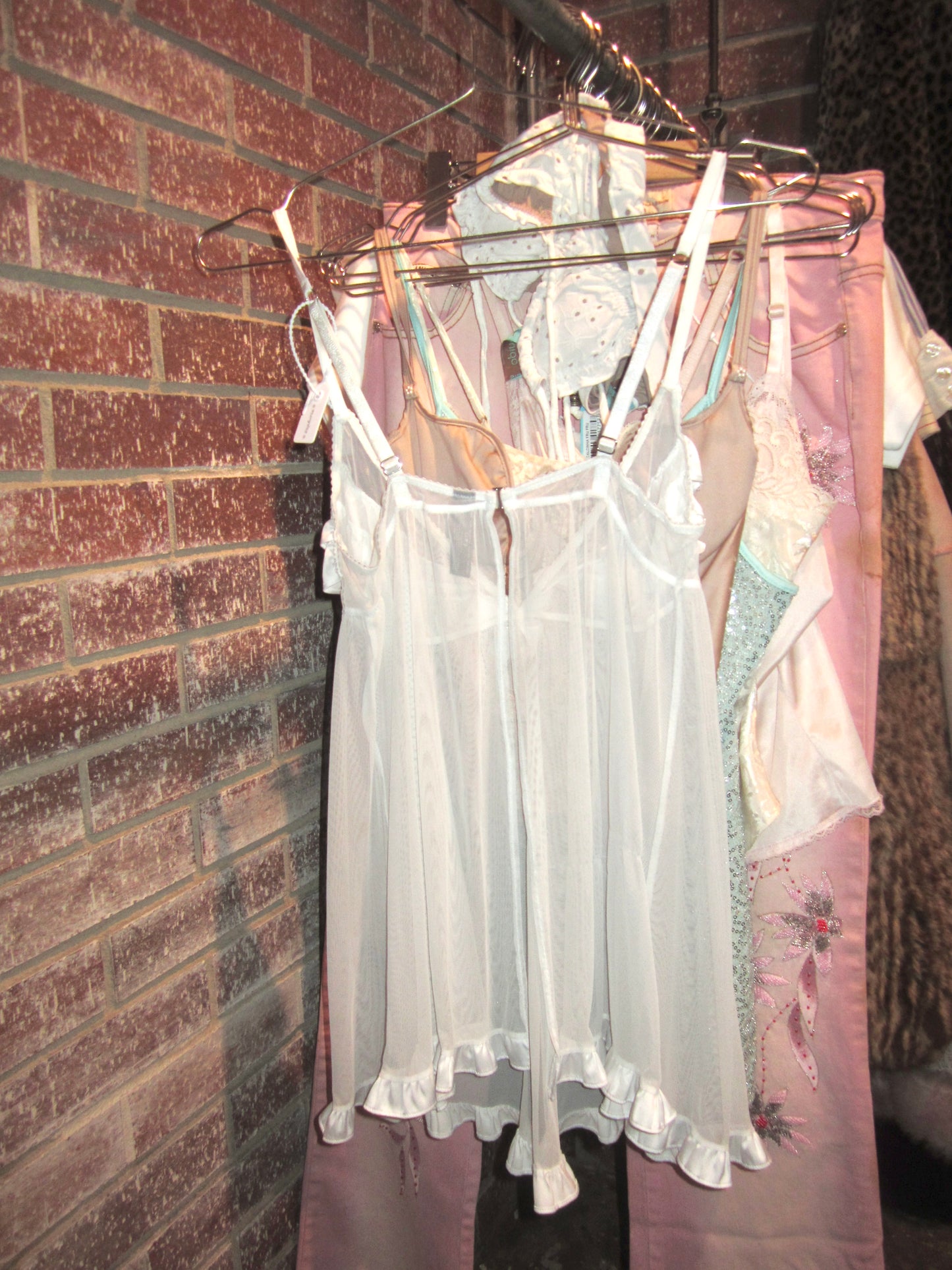 00s VS ruffle stone babydoll