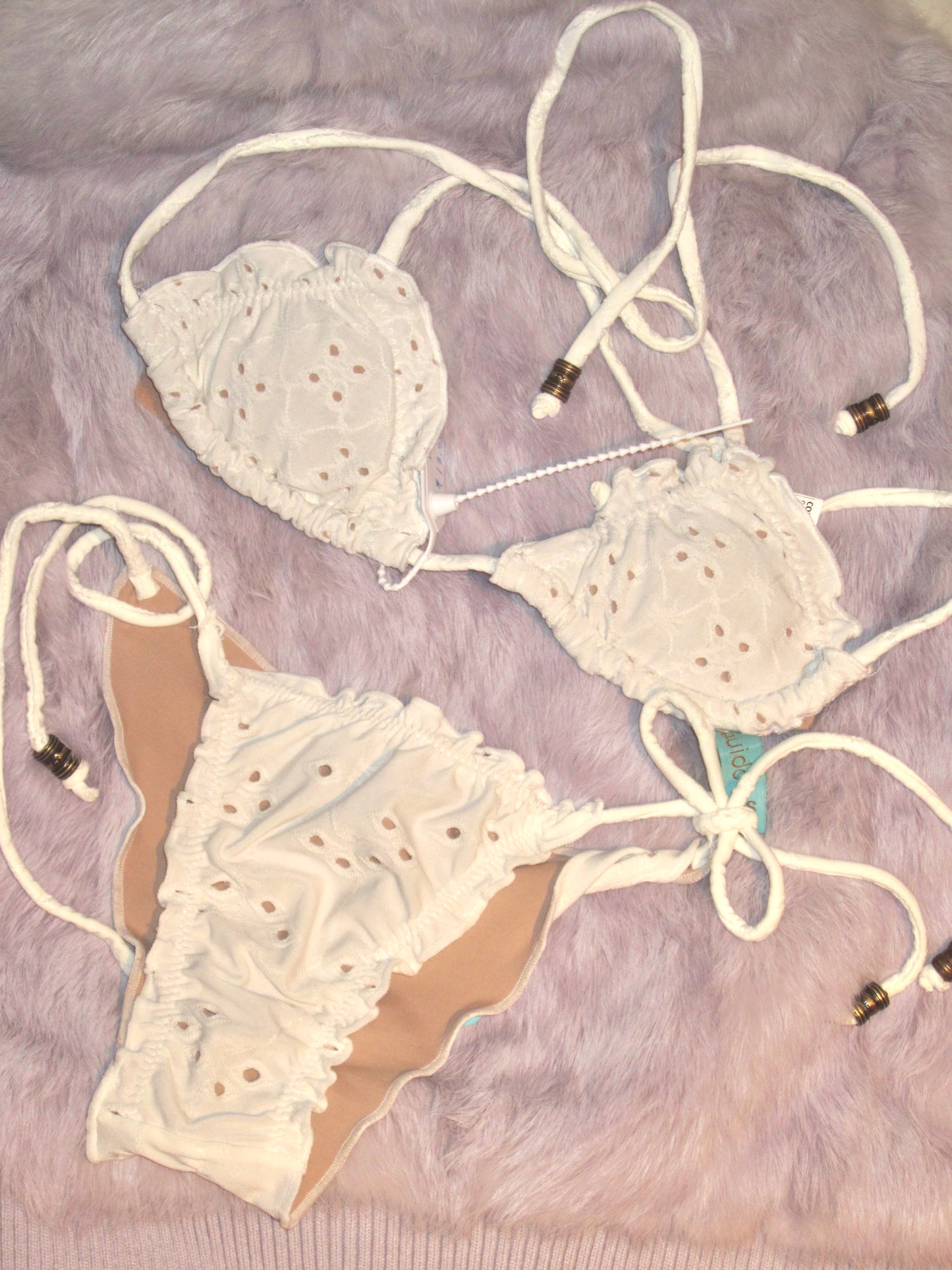 Vintage Brazilian cotton bikini