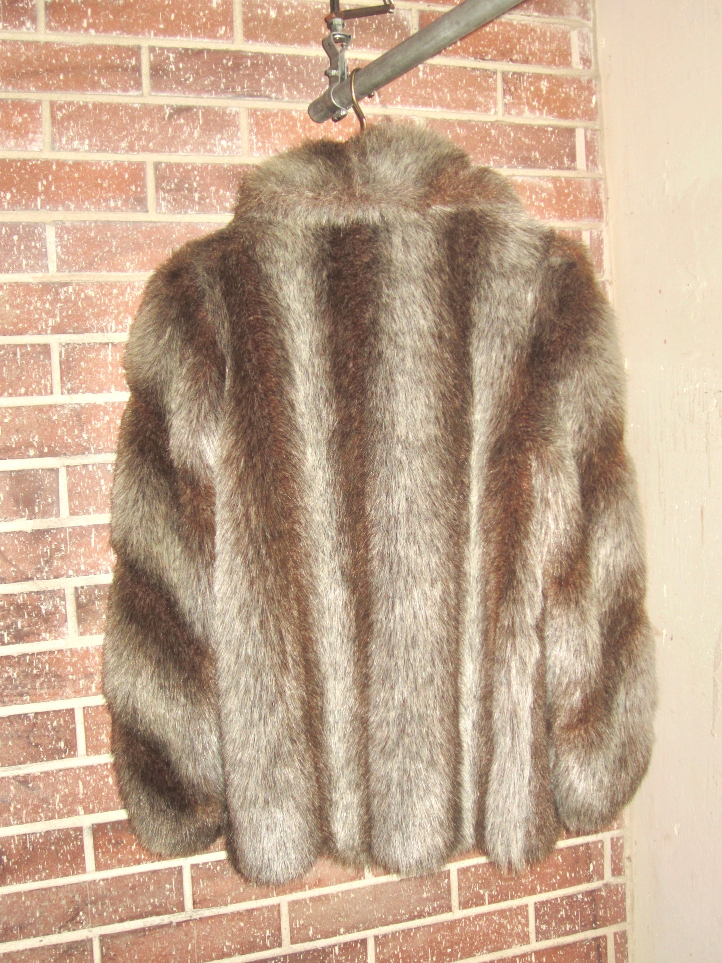 Vintage Jordache faux fur coat