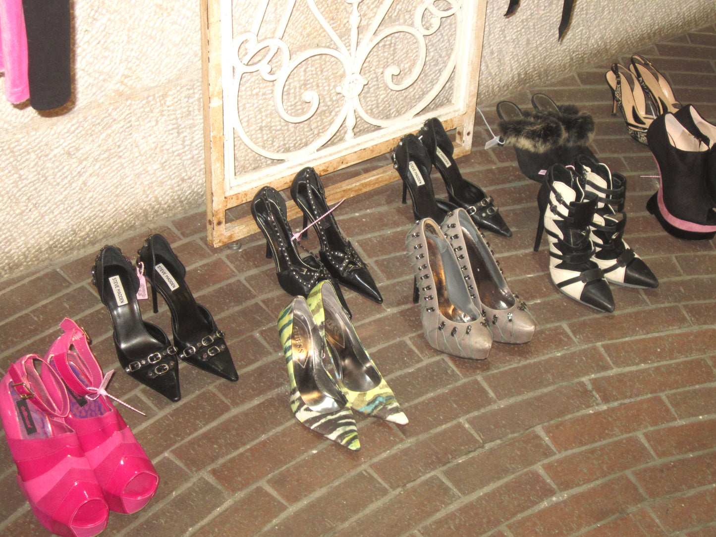 Lock your heart leather heel