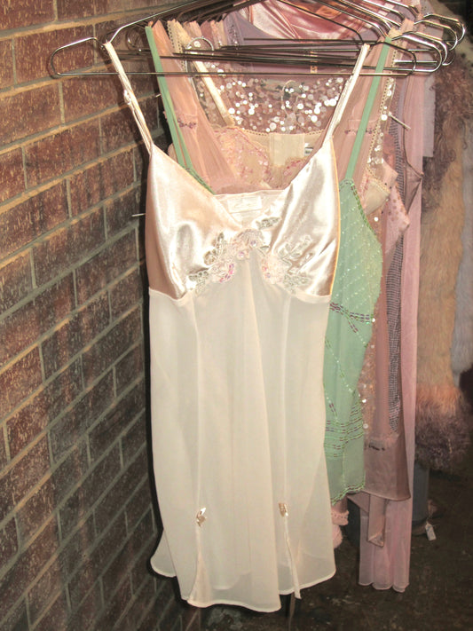 00s US vintage silk babydoll