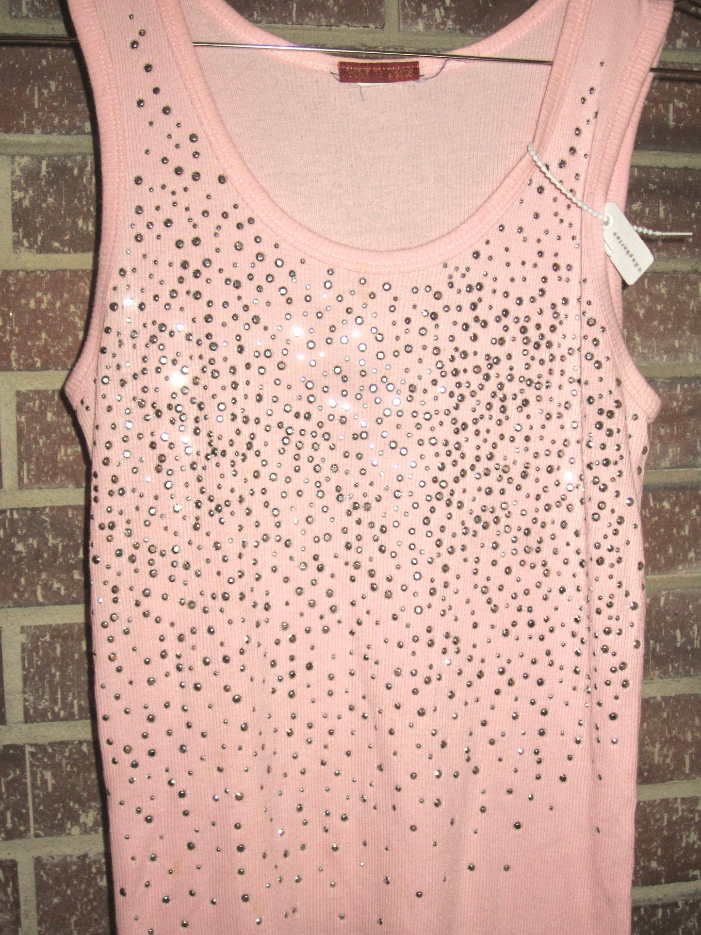 Y2K bedazzled tank