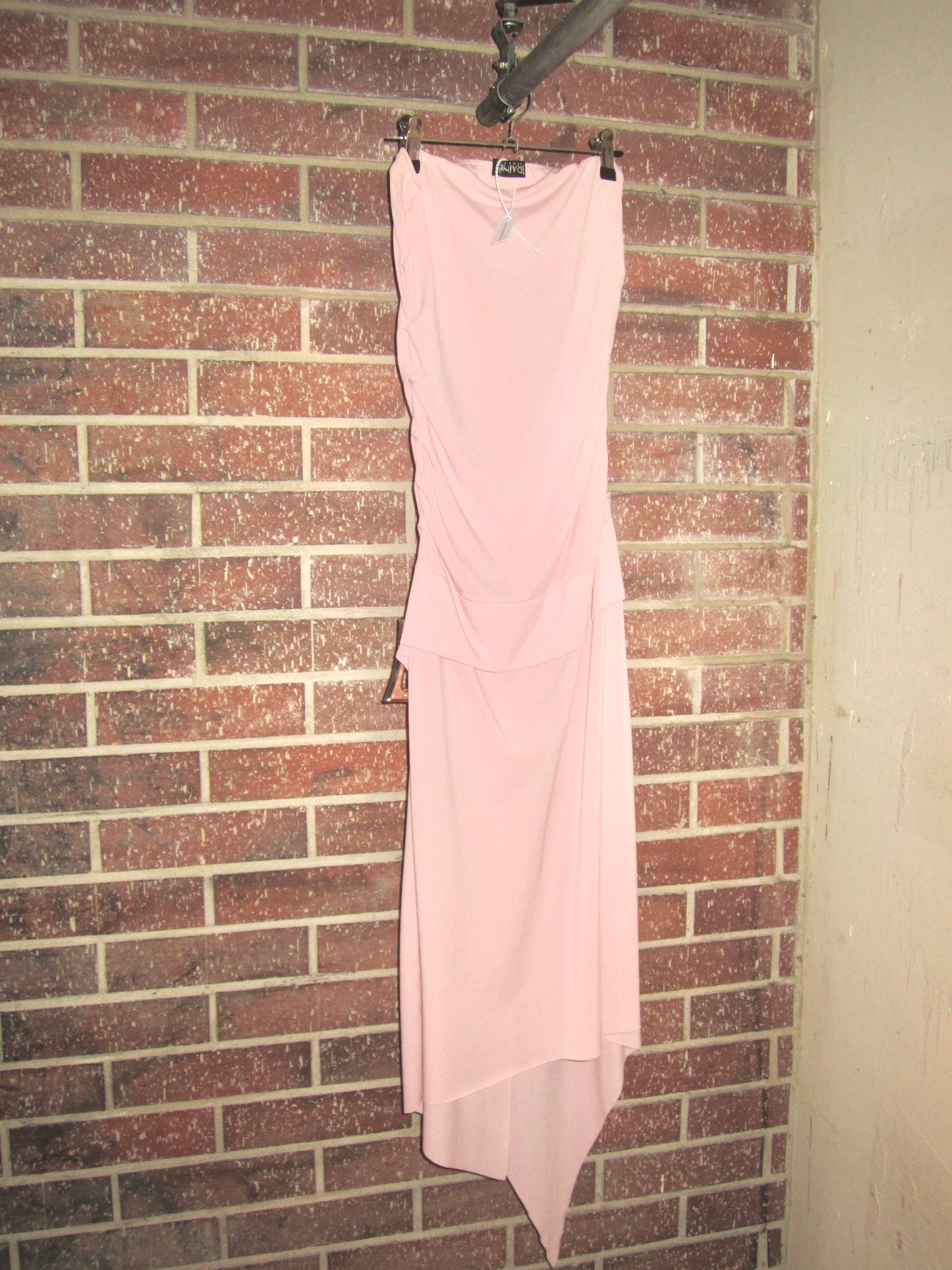 Baby pink long body on dress