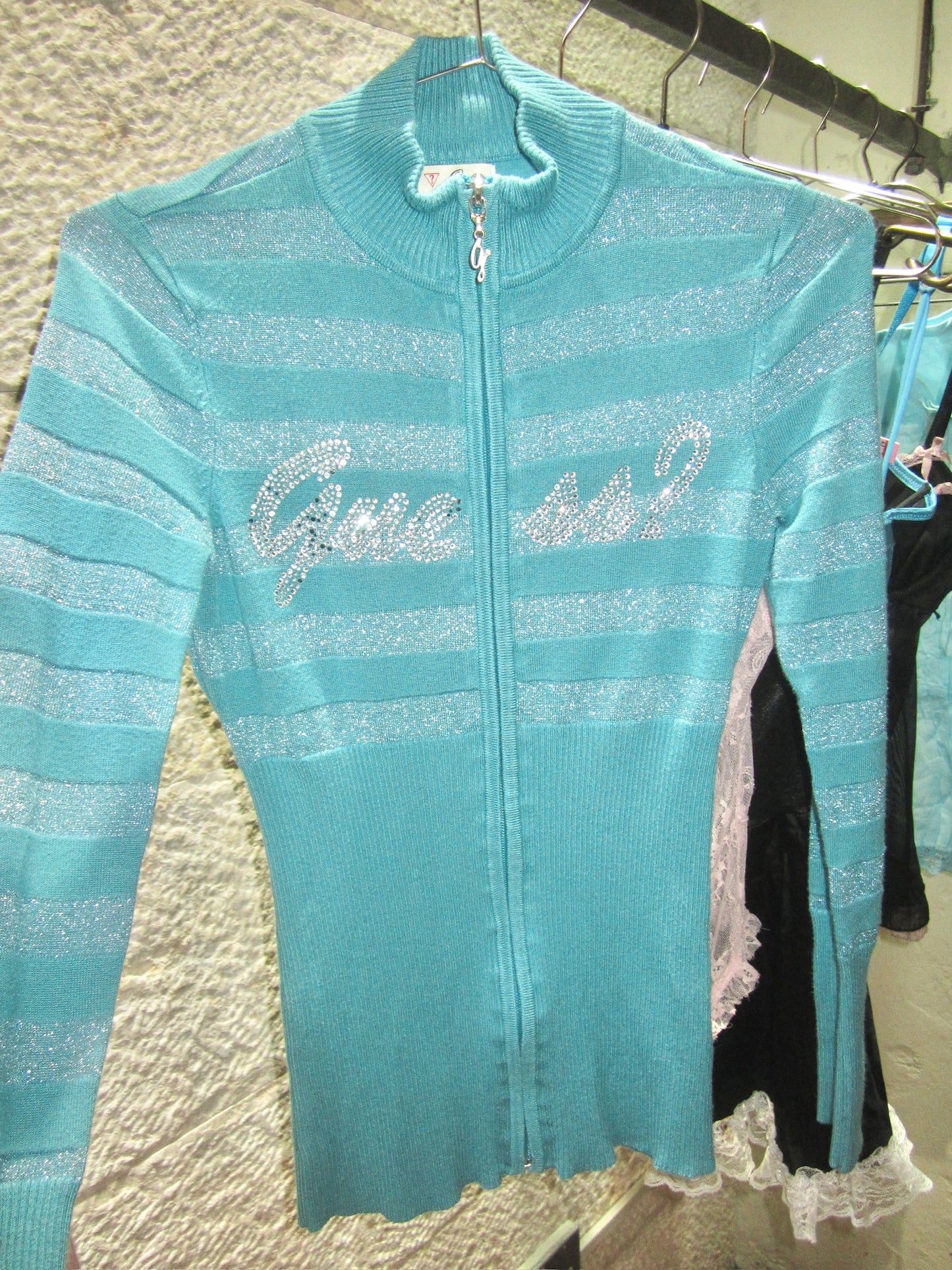 Aqua Crush Zip Knit