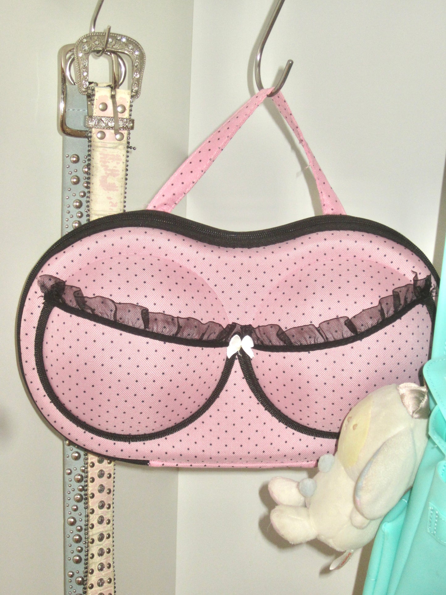 Pink Dot Lingerie Case