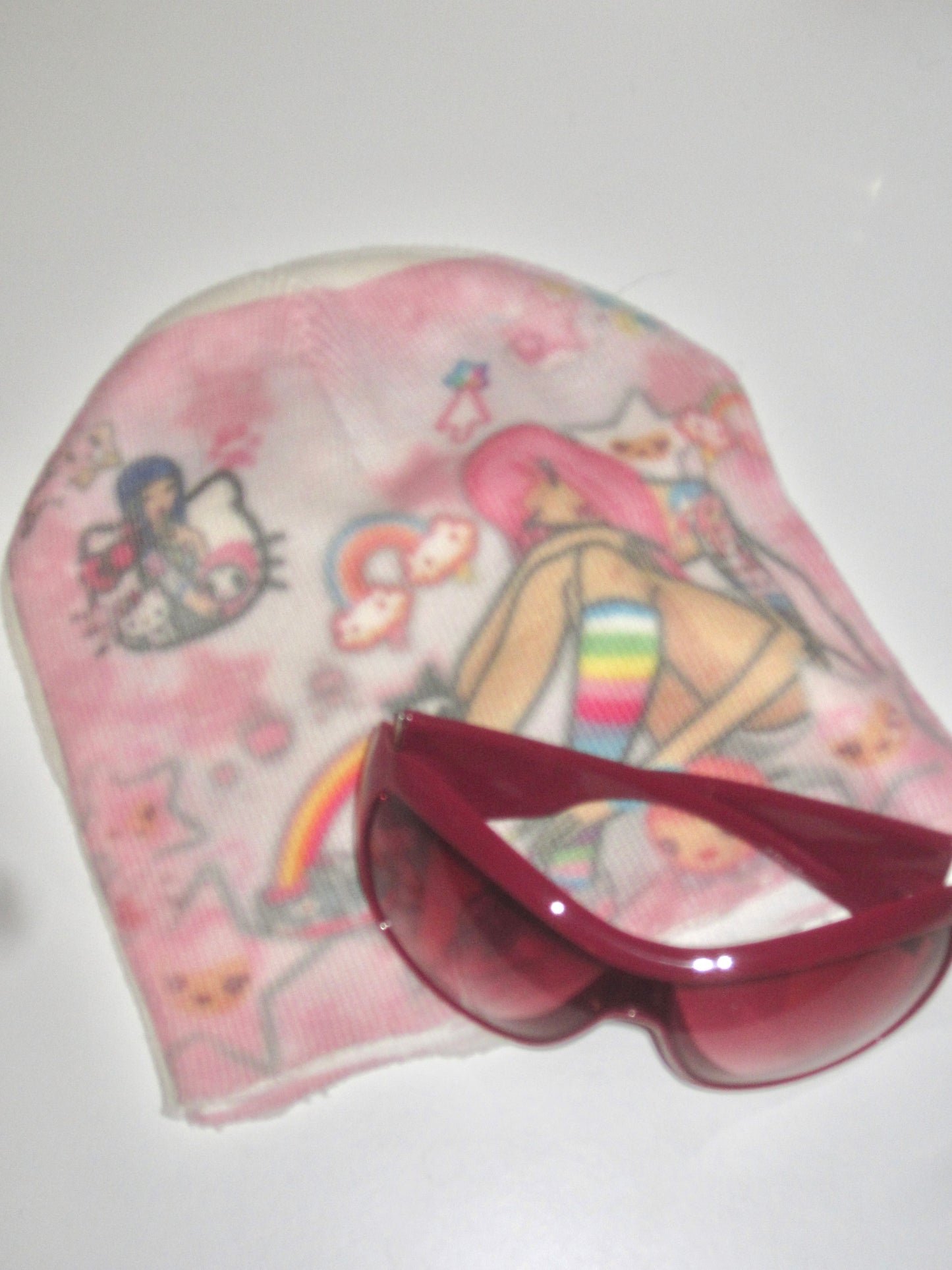 Pink Rebel Shield Sunglasses