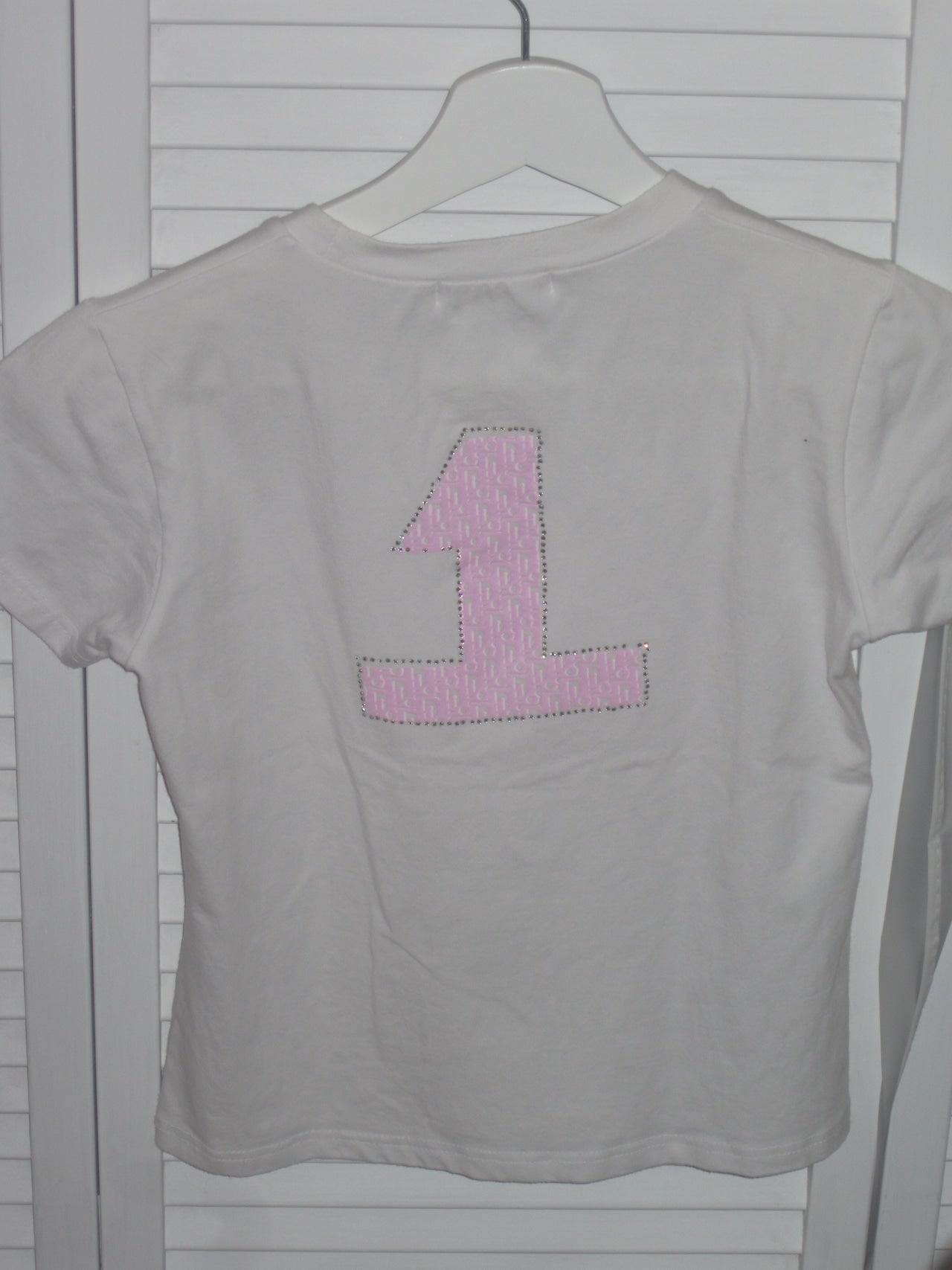 Vintage miss dior baby tee