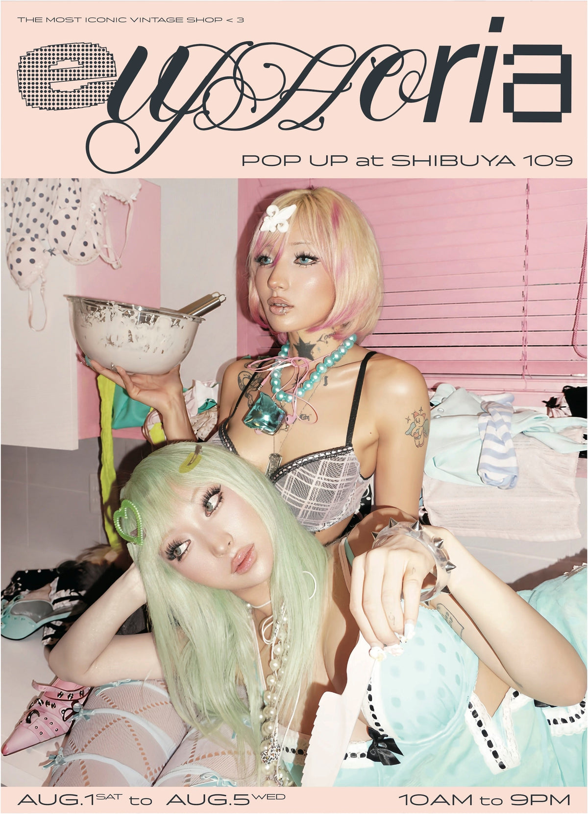 Euphoria POP UP at SHIBUYA 109