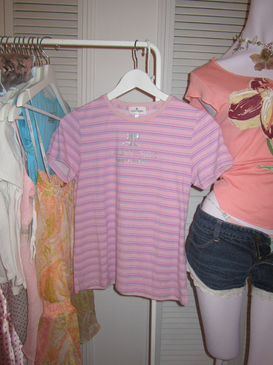 Pastel border tee