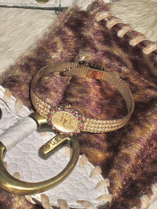 Vintage jewelry old money watch