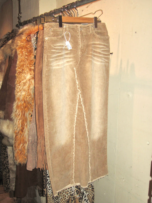 00s vintage denim skirt