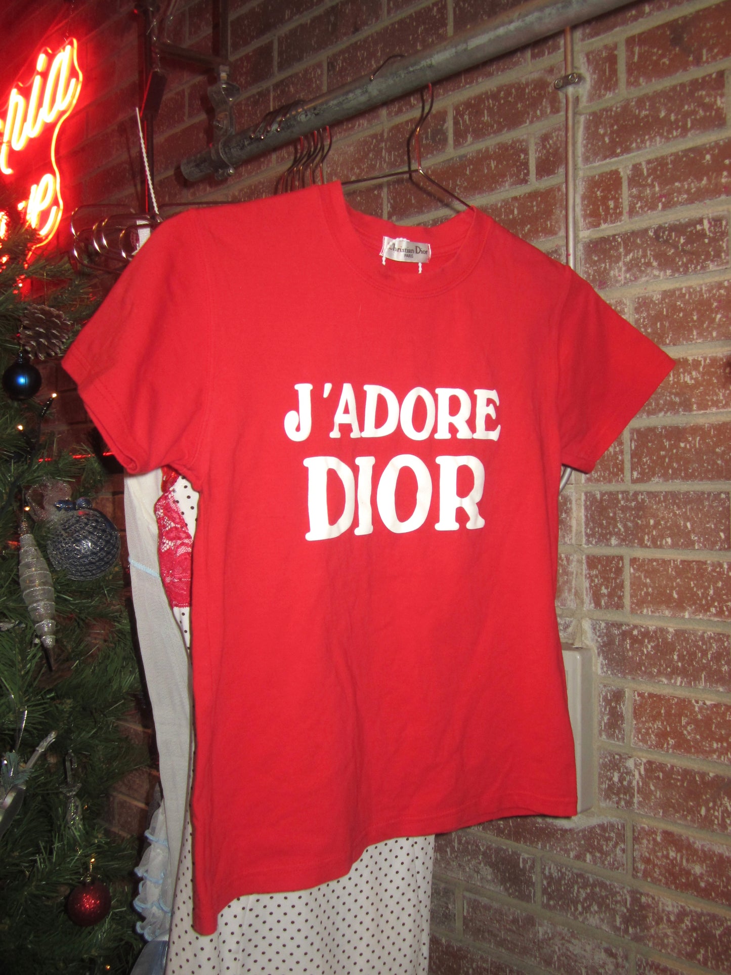 Vintage Dior tee RED