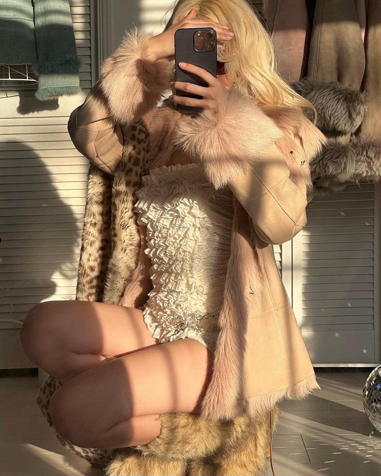 Pink latte