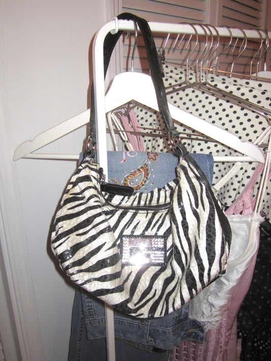 00s guess zebra bag