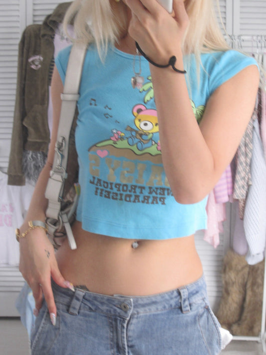Japanese Y2K brand baby tee