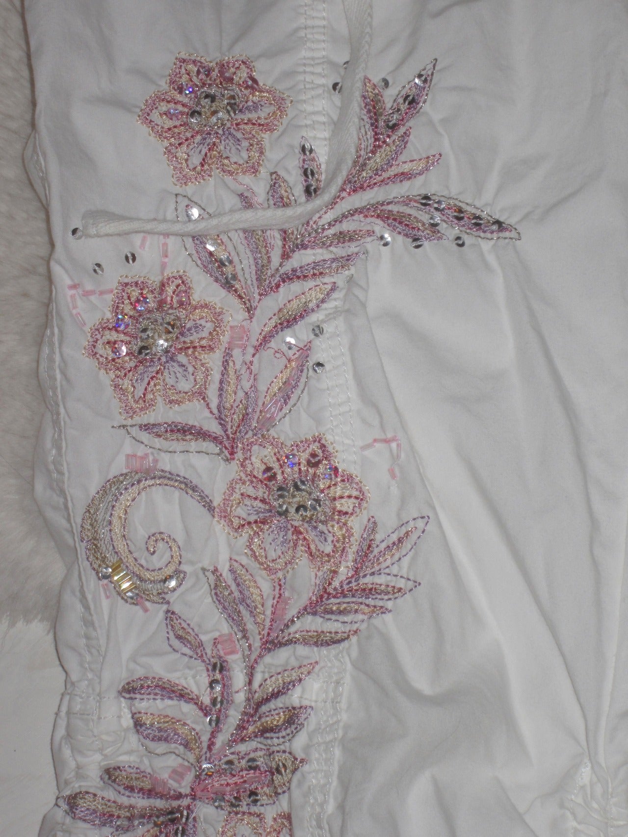 00s Bratz white summer cargo