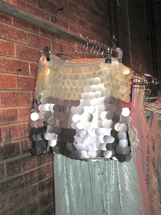 00s US vintage sequin skirt