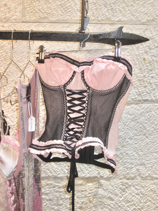 00s US devil doll bustier corset