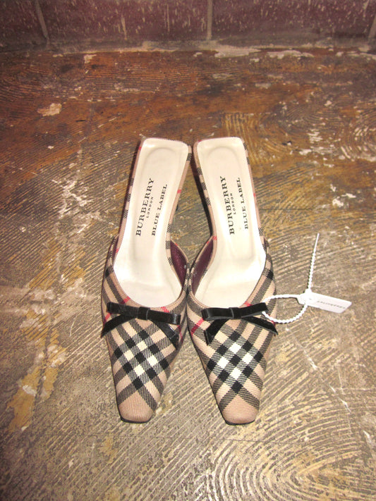 Vintage Burberry mule