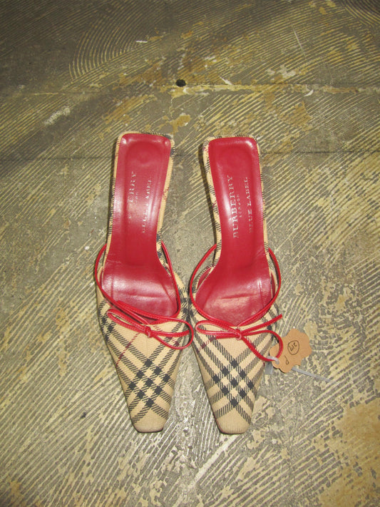 Vintage Burberry mule