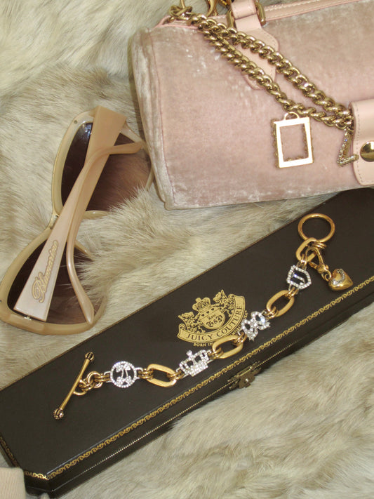 Vintage juicy couture chain bracelet