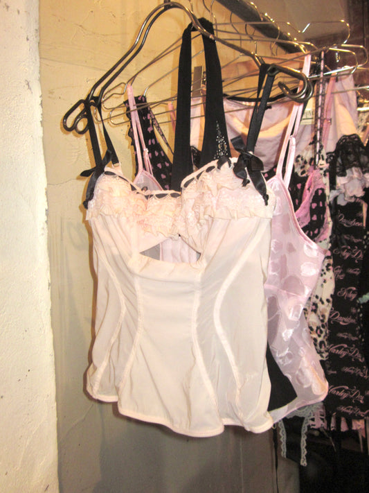 00s baby gal ruffle bustier corset