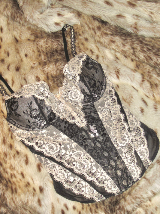 00s VS lace maid luxury corset