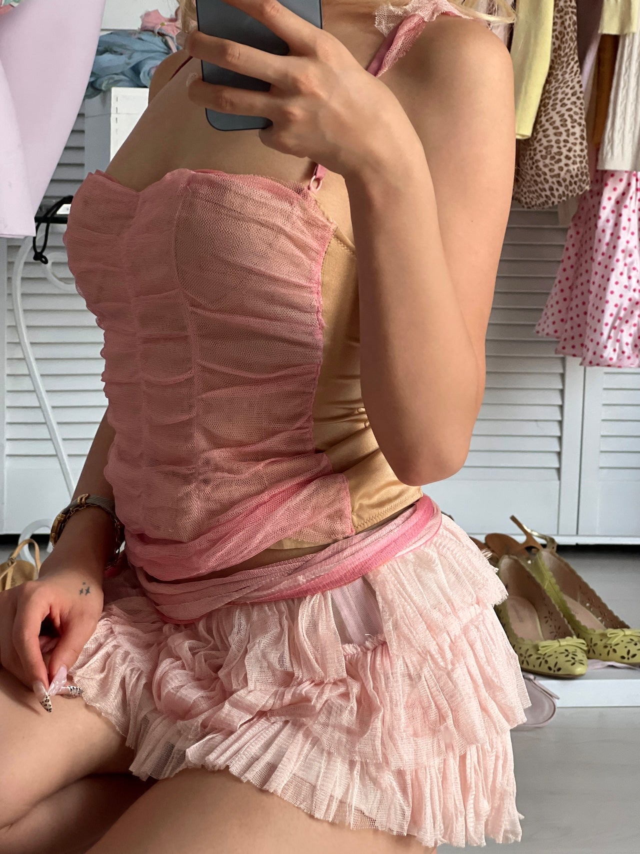 Italian designer Giselle bustier