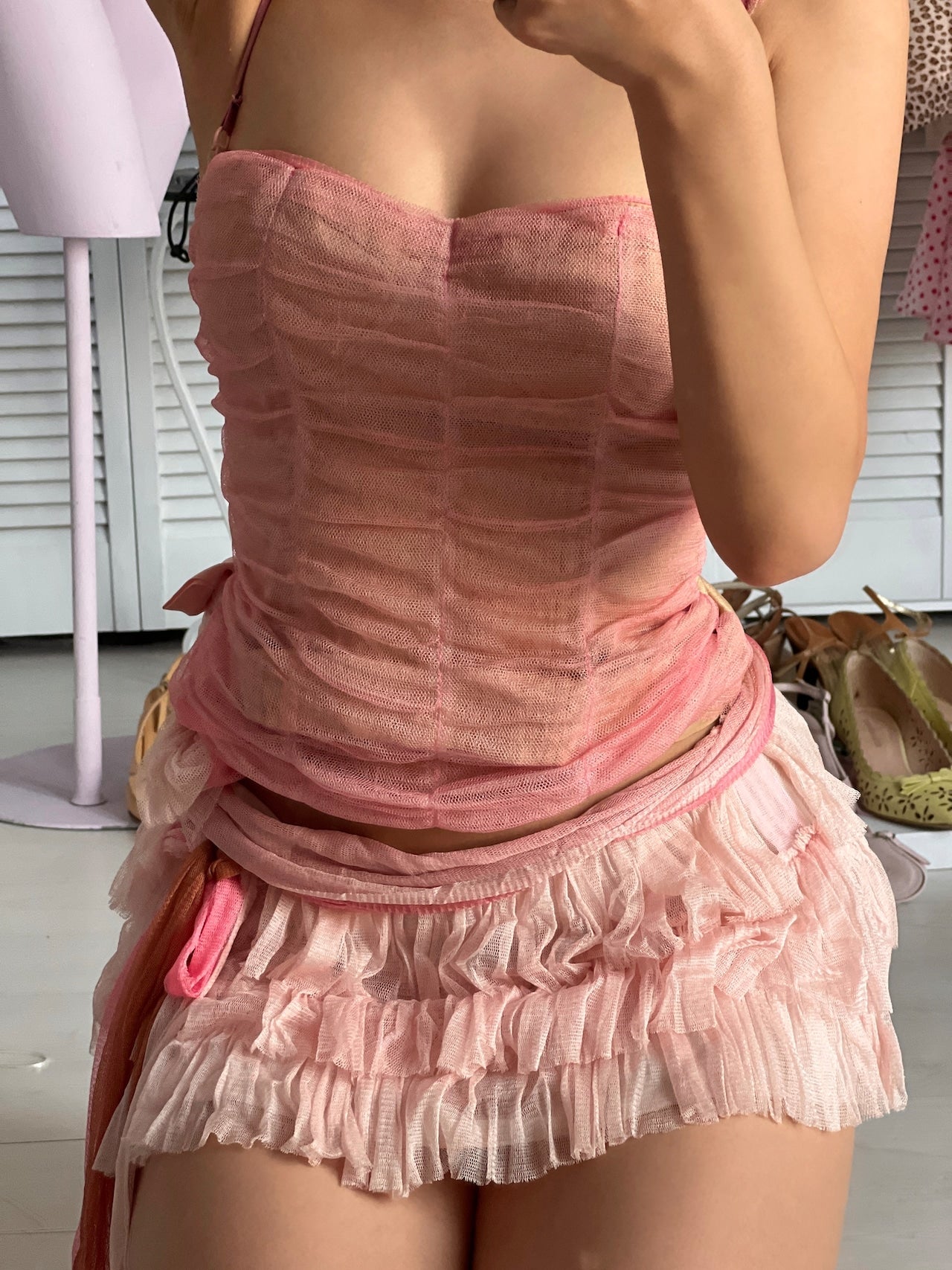 Italian designer Giselle bustier