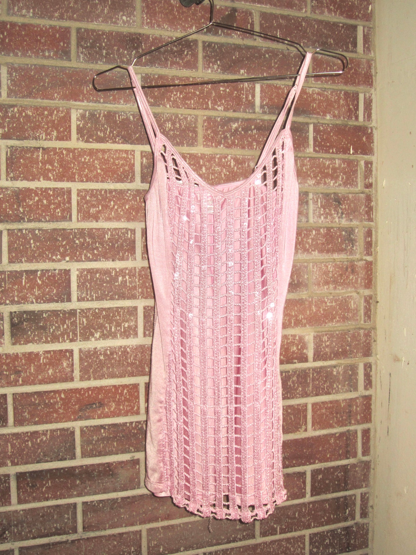 00s Bebe glitter dress