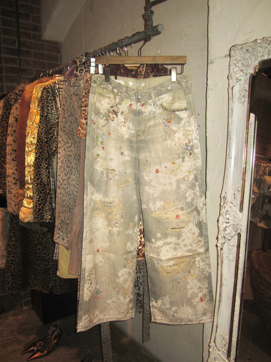 The Junk Jewel printed Denim