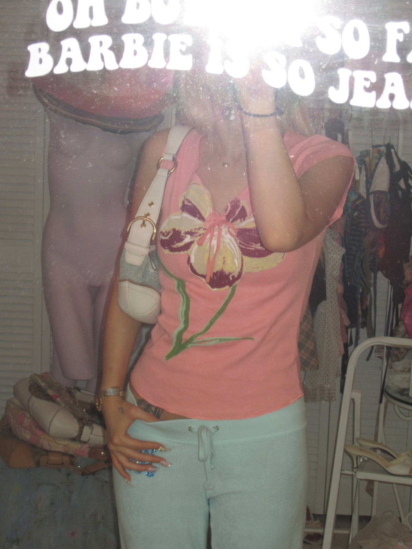 Made in USA orchid casual top