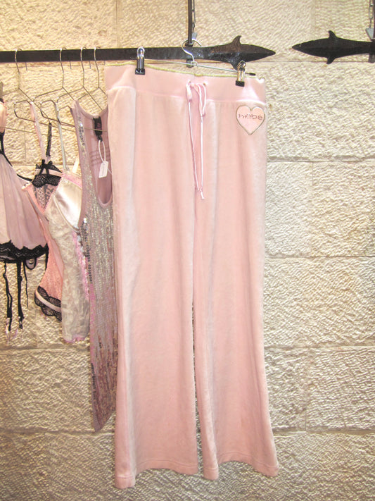 00s bebe powder pink room pants