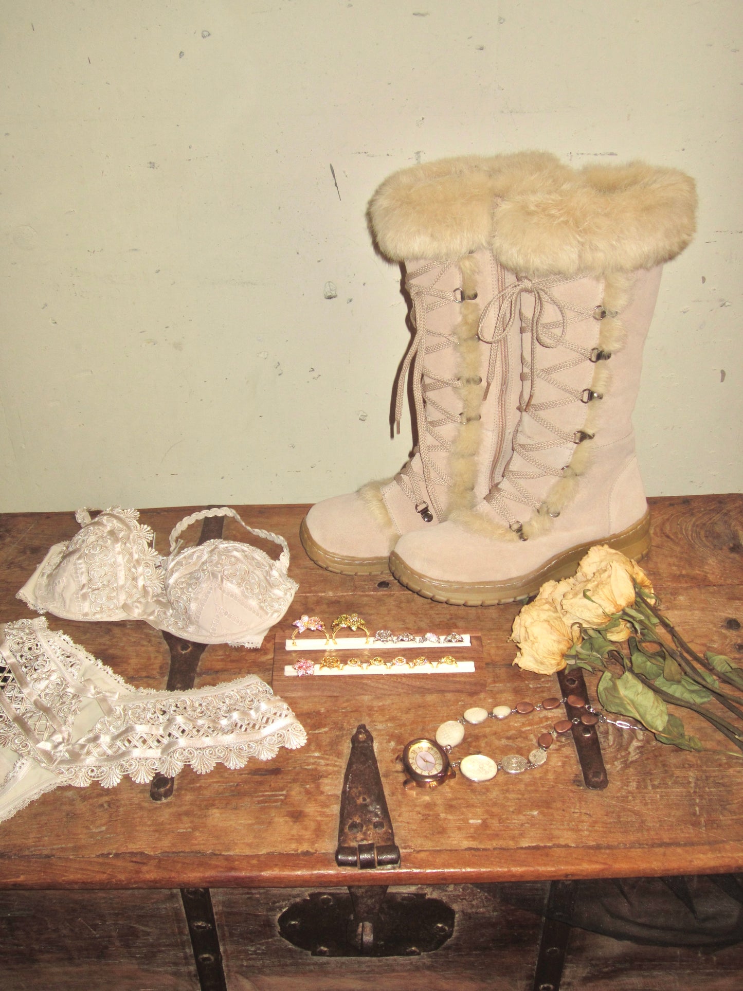 Y2K Suede Tall Winter Snow Boot