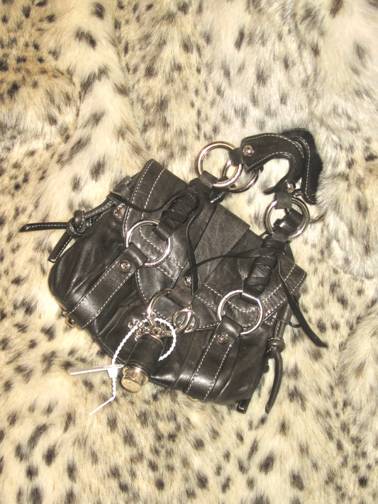 Leather mini bag