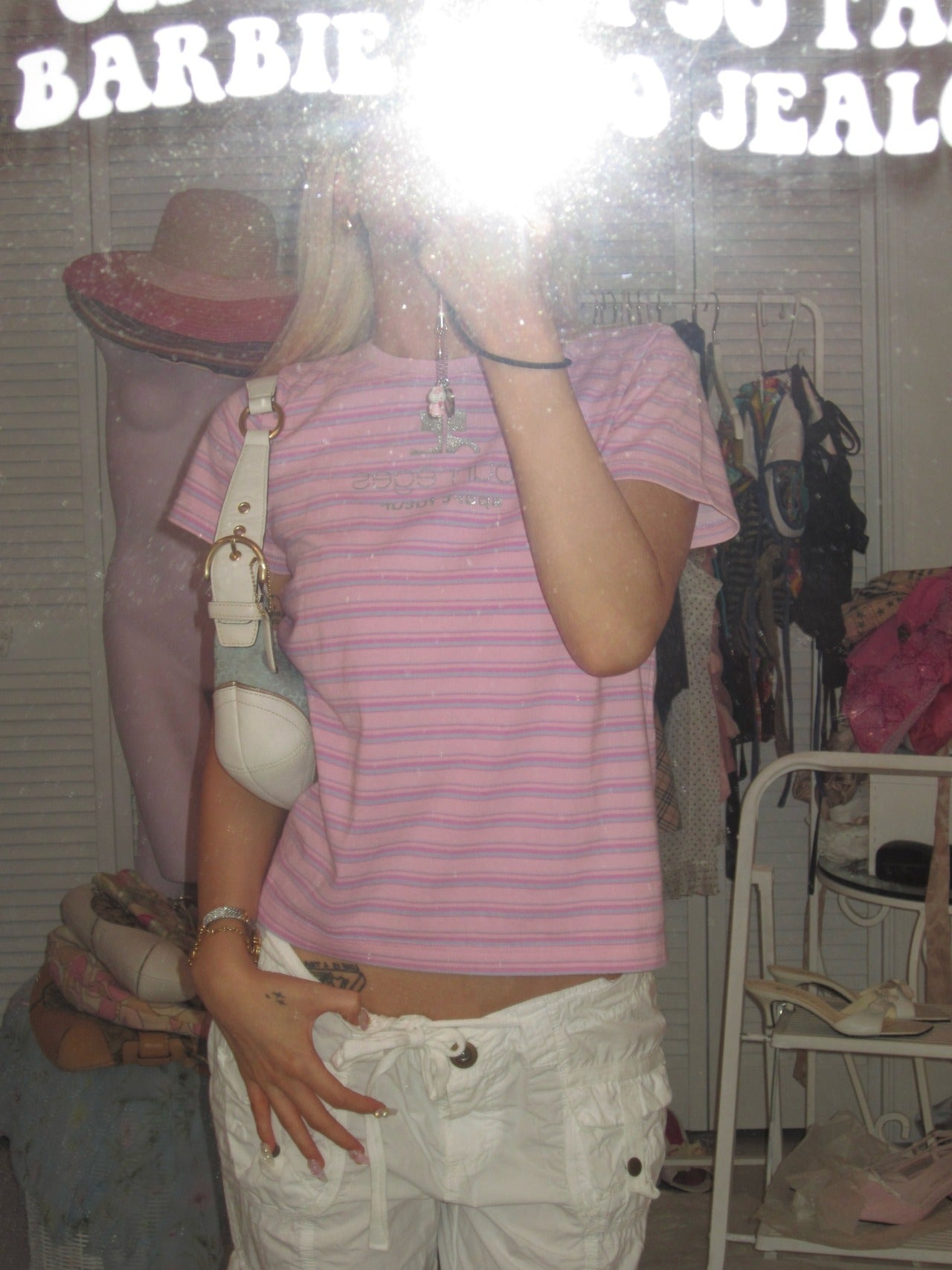 Pastel border tee