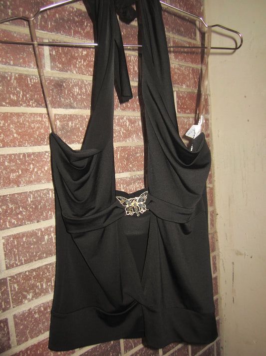 00s butterfly buckle halter