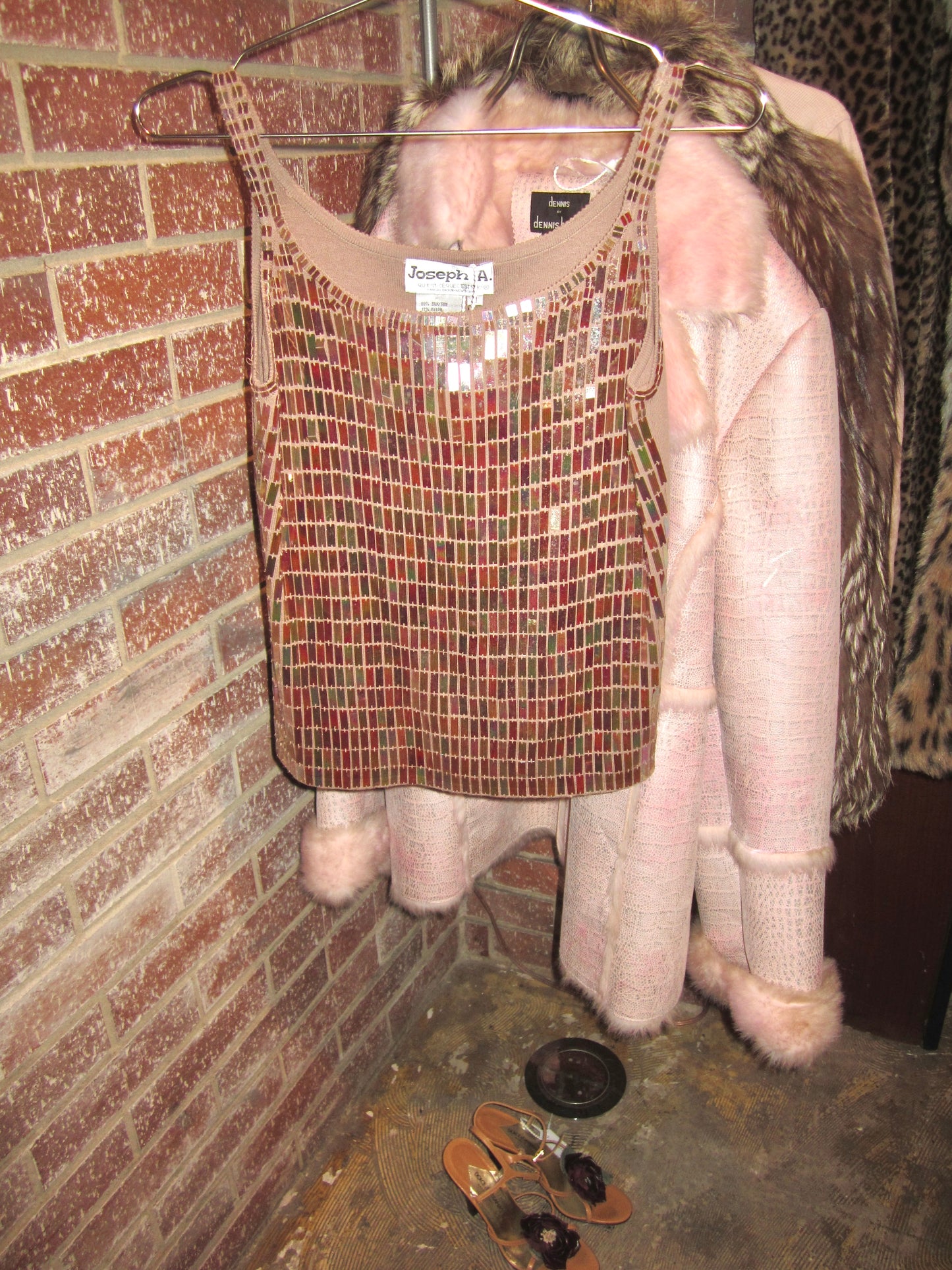 00s Joseph a sequin tank