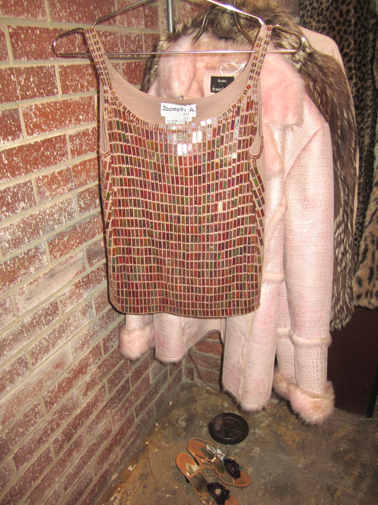 00s Joseph a sequin tank