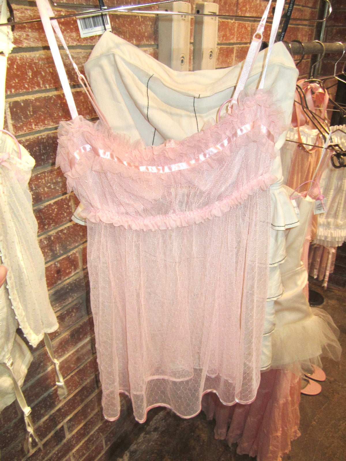 Blush Sheer Babydoll