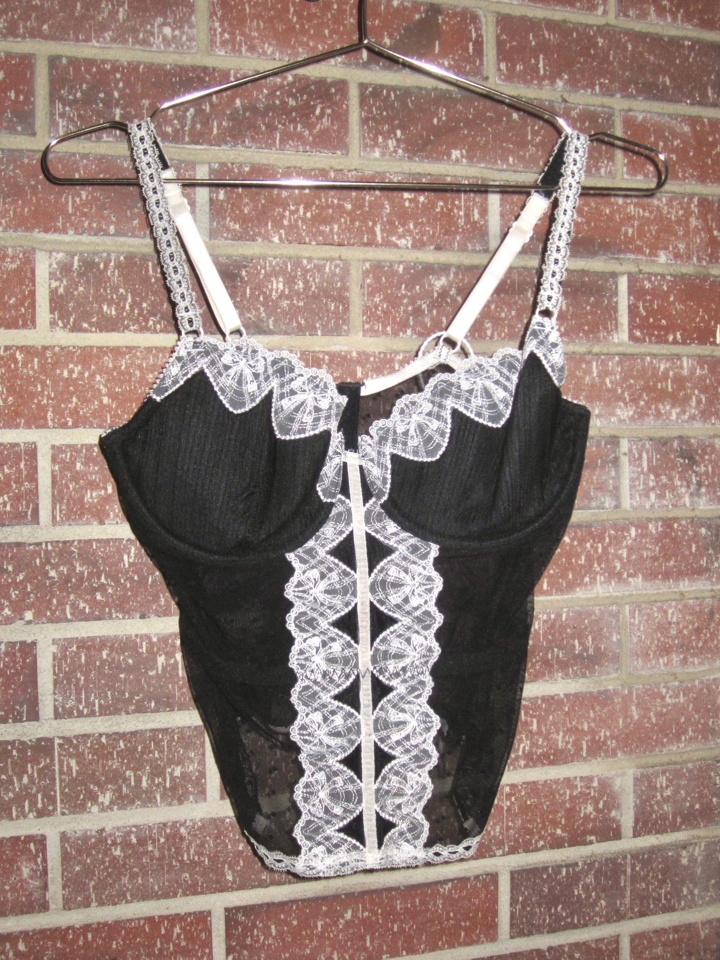 00s VS black swan bustier corset